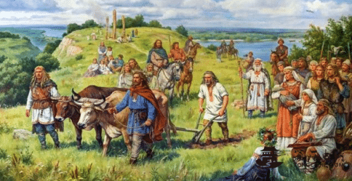 6世纪晚期，斯拉夫人的定居与东西南部斯拉夫人的形成对斯拉夫
